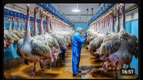 How Millions Of Ostriches Farm For Meat, Skin And Eggs in China - Ostriches Eggs Harvest Technology