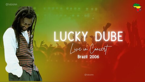 Lucky Dube live in Salvador