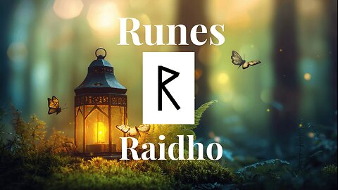 Raidho- The Rune of travel! 🌟🕯️
