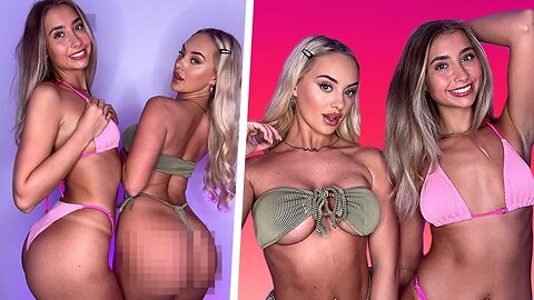 HOT GIRLS SEXY Bikini Try On Haul W Lily Phillips!