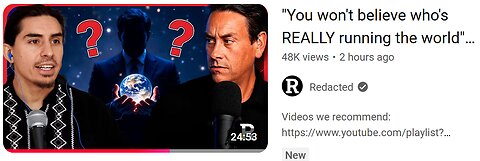 RE: YOU WON'T BELIEVE WHO REALLY RUNS THE WORLD