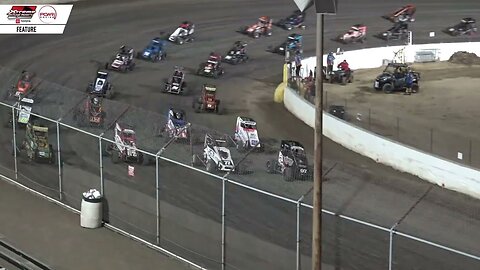Midgets Feature At I-55 Federated Auto Parts Raceway Park (6/21/2025)