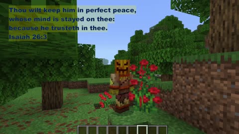 Minecraft Bible Verse Isaiah 26:3