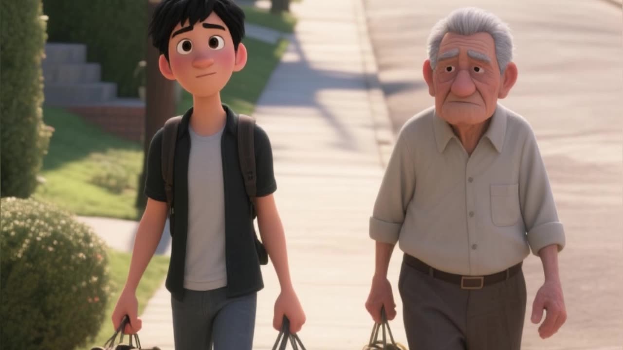 Learn English Story | Helping Elderly People | Kindness in English #motivation #kids