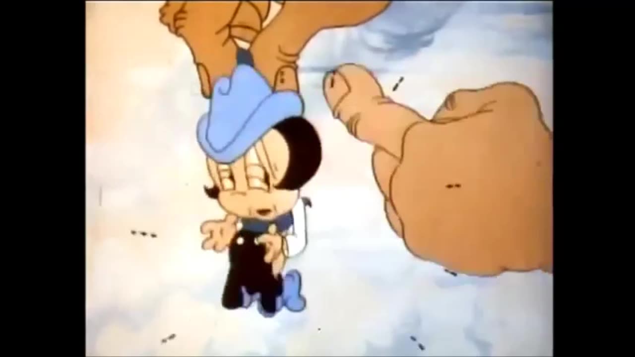 Ub Iwerks' Tom Thumb (1936) Remastered Spanking Scene