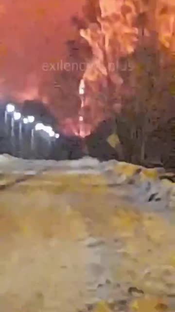 Apocalyptic Scenes Near Chemical Plant in Russian Bashkortostan