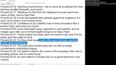 Proverbs 25