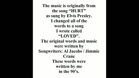 Before 2005 Loved [words written by Sherylin, live] edited