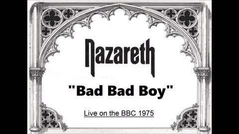 Nazareth - Bad Bad Boy (Live in London, England 1975) FM Broadcast