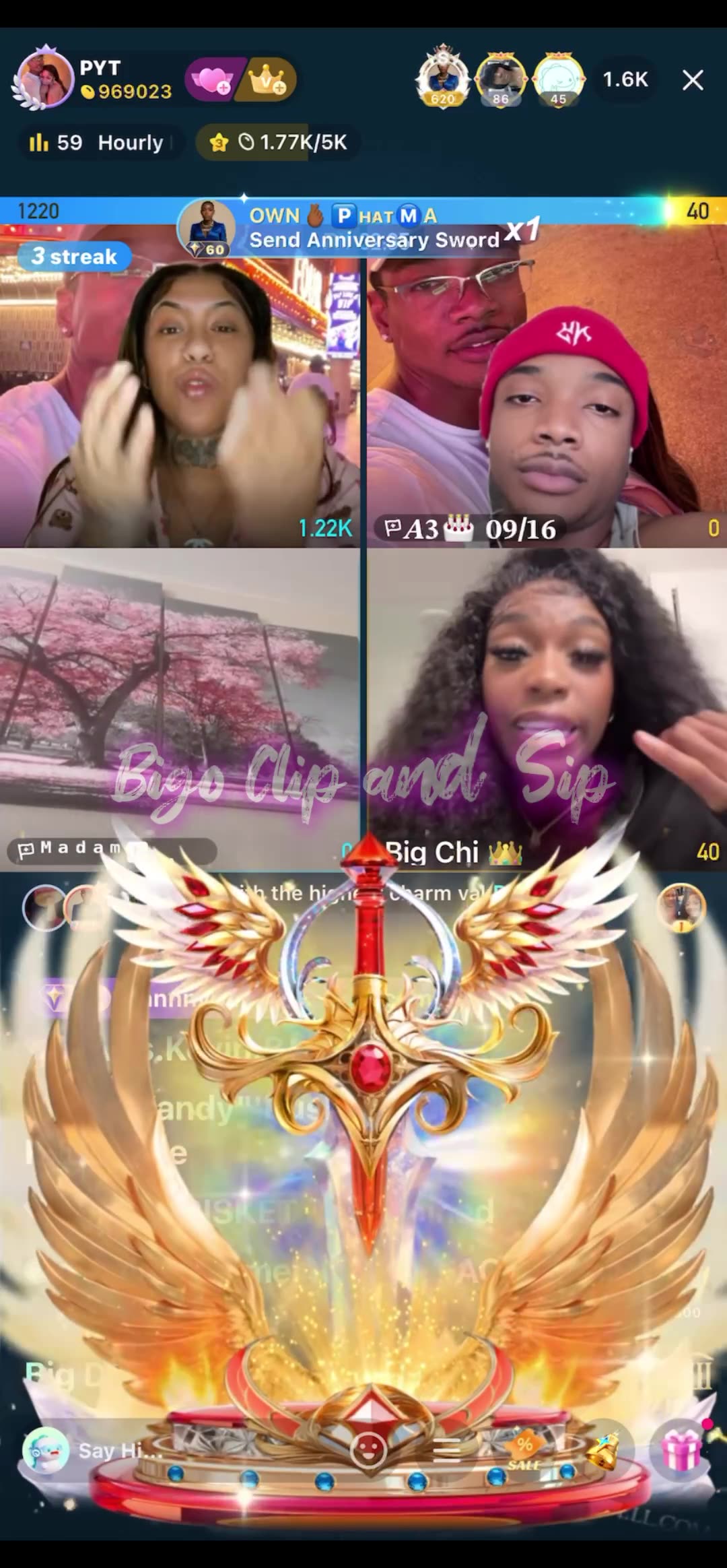 Team PK PYT MadamLo Supa A3 Chi-Chi n Supa fall out 9/9/25 #bigoclipandsip