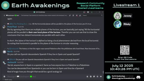 Earth Awakenings - Livestream 1 - #3290