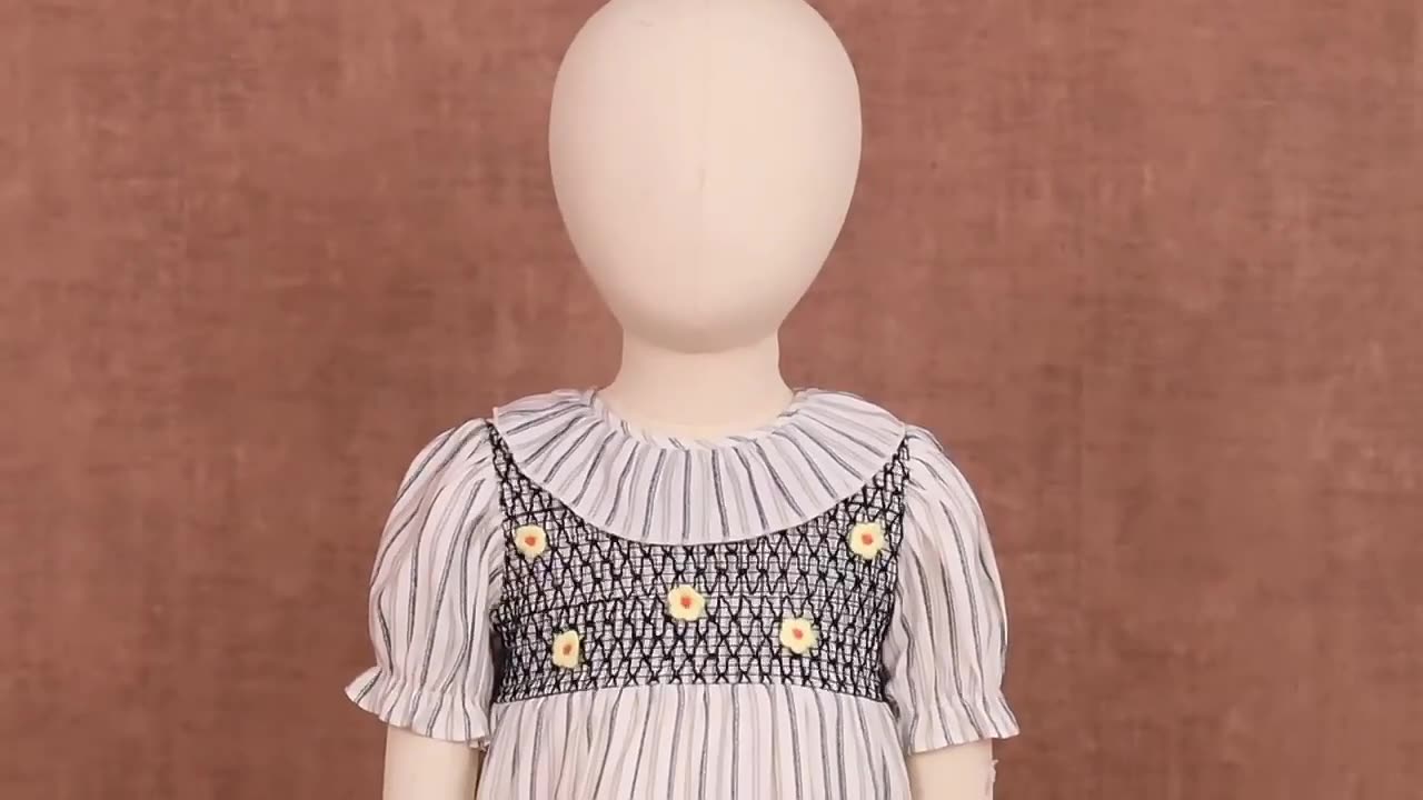 New Arrival Baby Children Kids Toddler Clothes Summer Stripes Fl