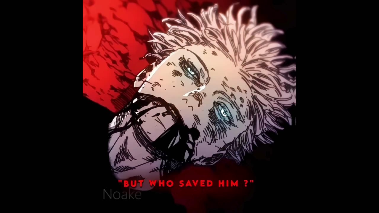 Gojo saves everyone but