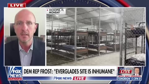 Amid the Trump crime, Florida Democrats condemn the Everglades migrant facility.