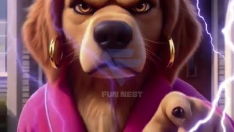 Puppy becomes a superstar.