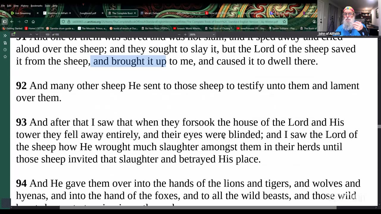 The Book of Enoch with John of AllFaith