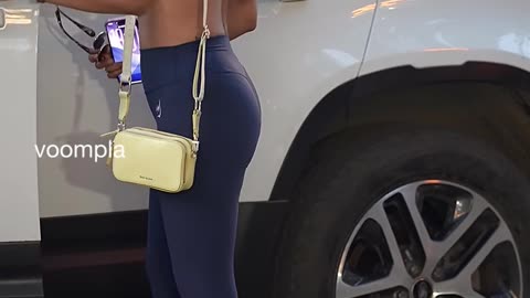 akanksha puri seen heading home after a workout sesh at the gym