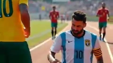 Ronaldo won the race | Ronaldo | Messi | Neymar | Friendship | Football Animation |
