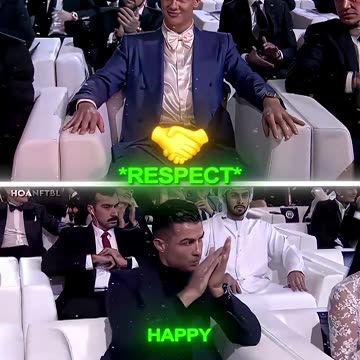 Ronaldo Recpects His Opponents 🙏👏