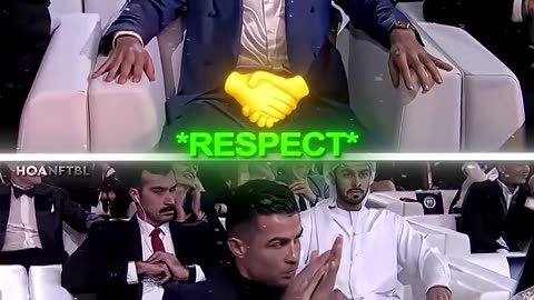 Ronaldo Recpects His Opponents 🙏👏