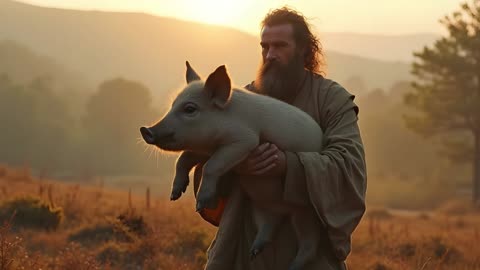 Ezopove bájky - Prasa a ovca