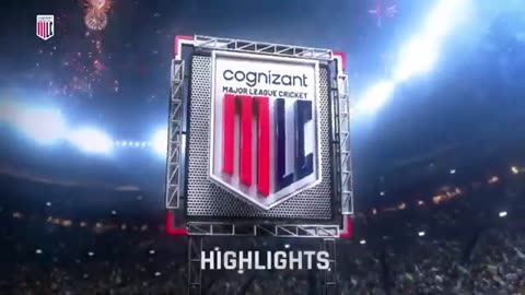 Cognizant Major League Cricket 2025 Match Highlights | LA Knight Riders vs. Washington Freedom.