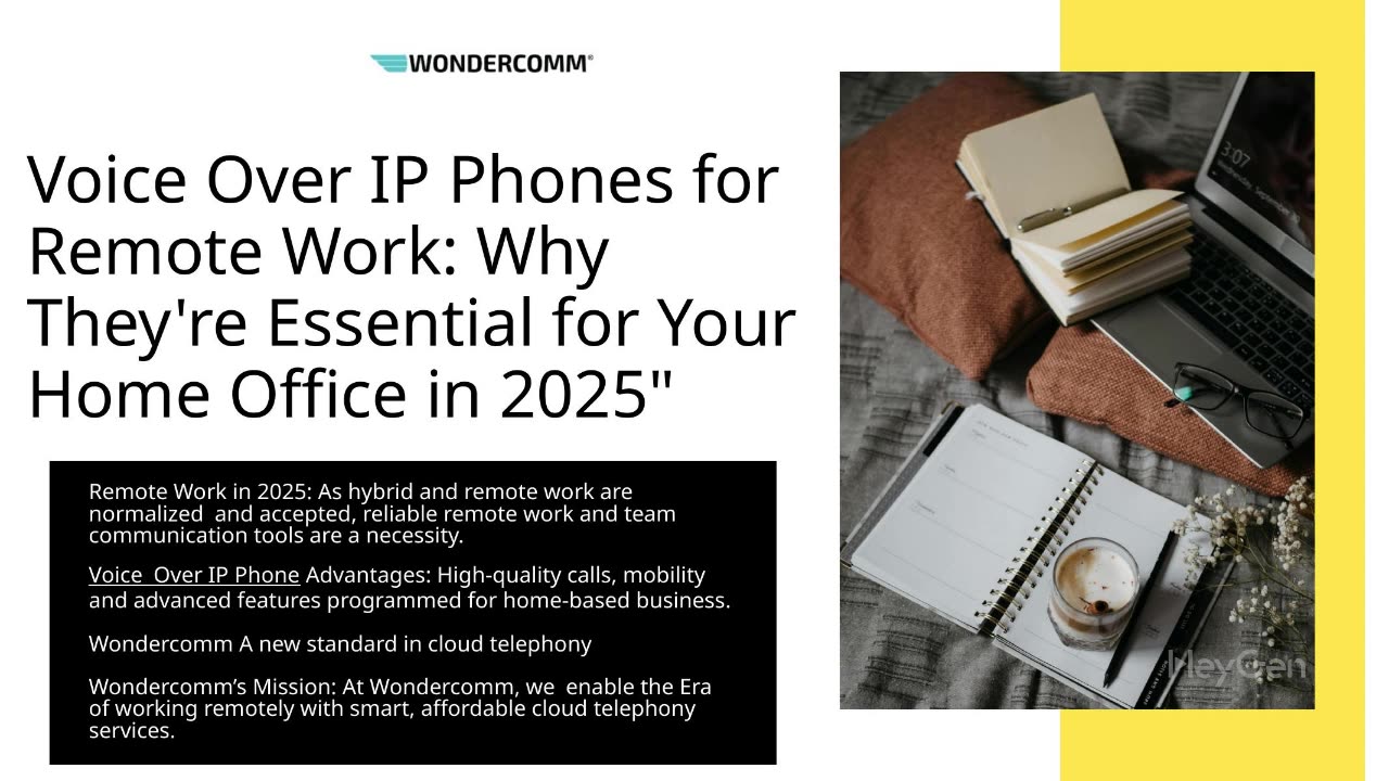 Voice Over IP Phones for Remote Work: Why They're Essential for Your Home Office in 2025