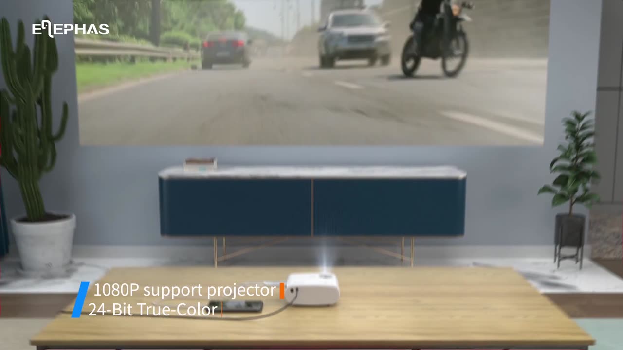 🎬 Turn Any Wall into a Home Theater! This Tiny Projector is INSANE 😲