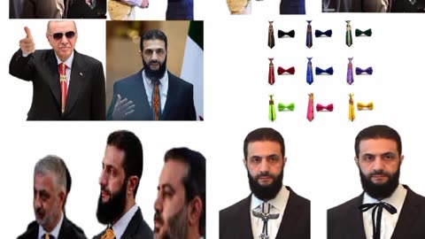 the new collection of Al Jolani and his master . does it work ? whom are whom ?