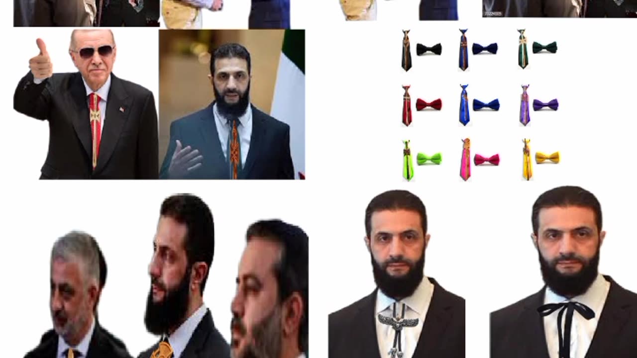 the new collection of Al Jolani and his master . does it work ? whom are whom ?