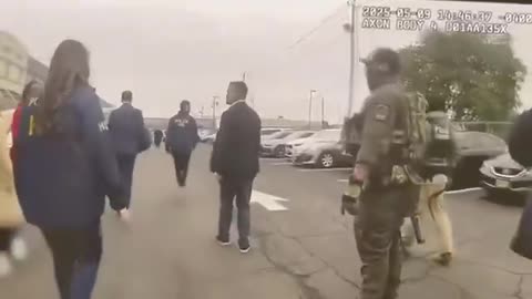 ICE bodycam video shows Democrat Congresswomen storming ICE facility PT 2