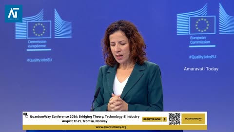 Quality Jobs Roadmap: EC VP Roxana Mînzatu’s Press Conference & Q&A | Amaravati Today