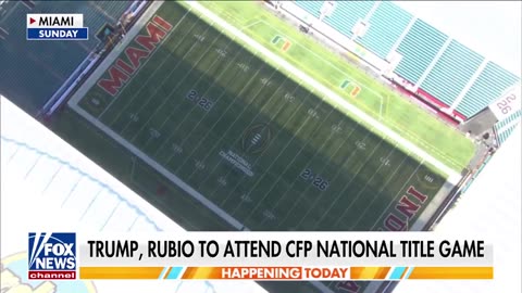 Trump and Rubio Take Center Stage at College Football Championship in Miami