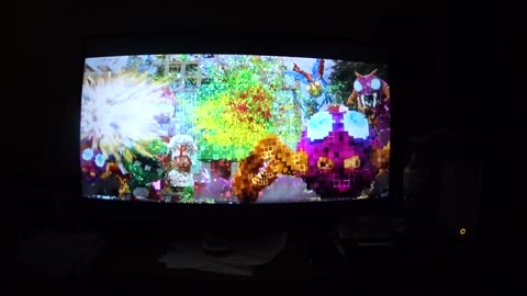 DONKEY KONG SCENE IN PIXELS