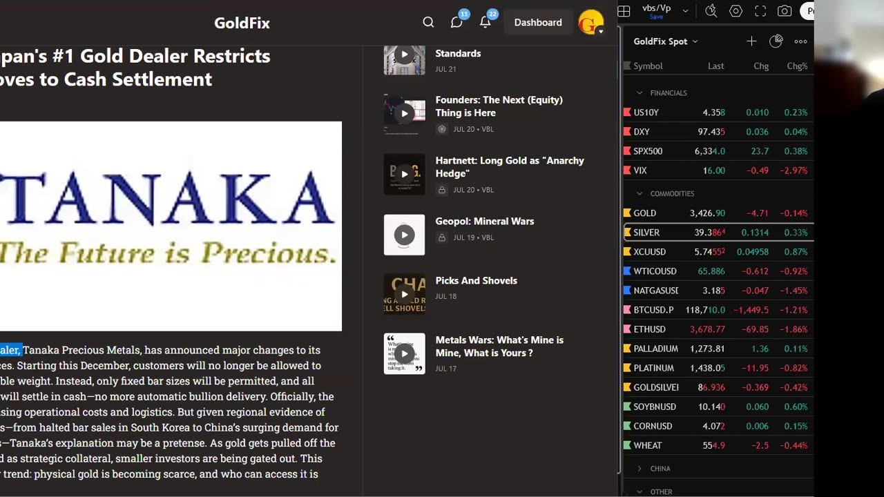 (We Believe) Japan is Nationalizing Gold Sources