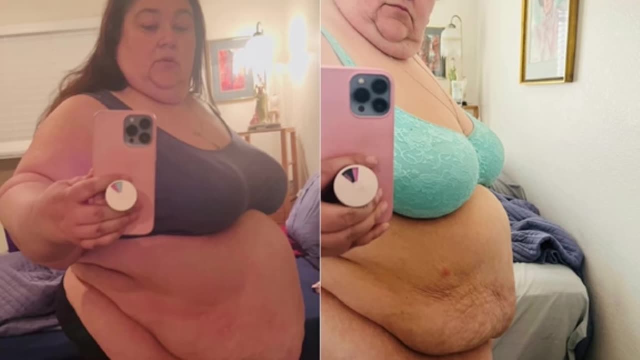 Her consistency for weight loss is admirable