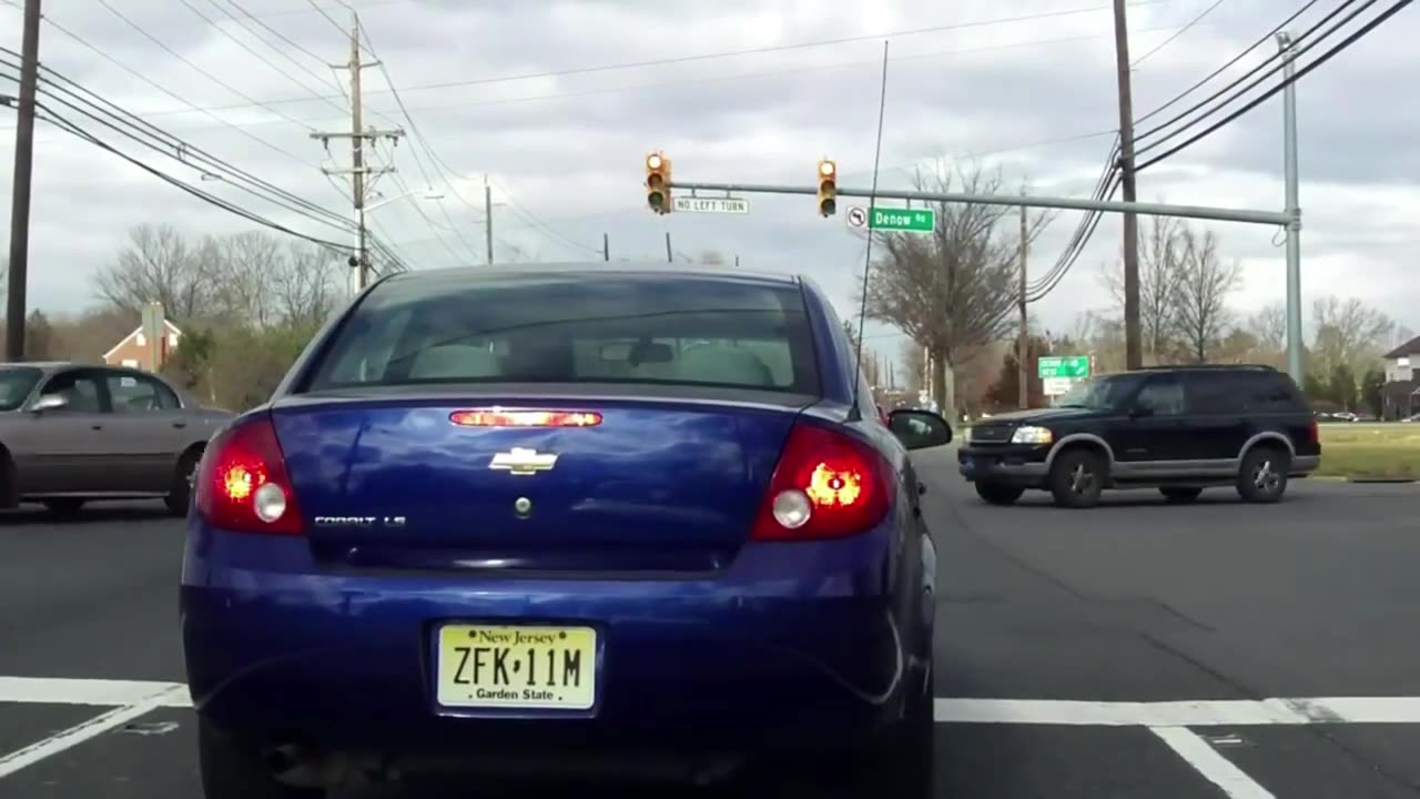Stopping Behind Various Vehicles Compilation V.1