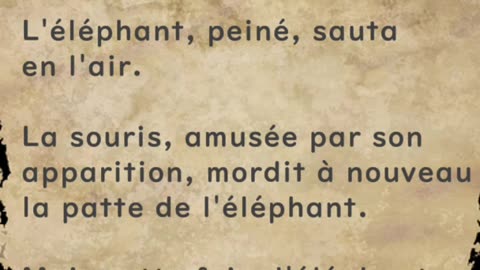 Éléphant et souris - Huhito Fables-Version française Vol.39