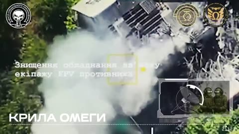 🛸💻 Ukraine Russia War | Ukrainian 'Omega Wings' Destroy Russian UAV Control Position | RCF