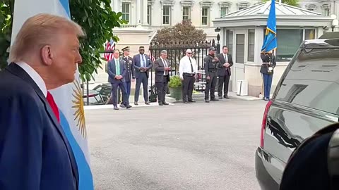 President Trump Welcomes Argentina’s President Milei to the White House