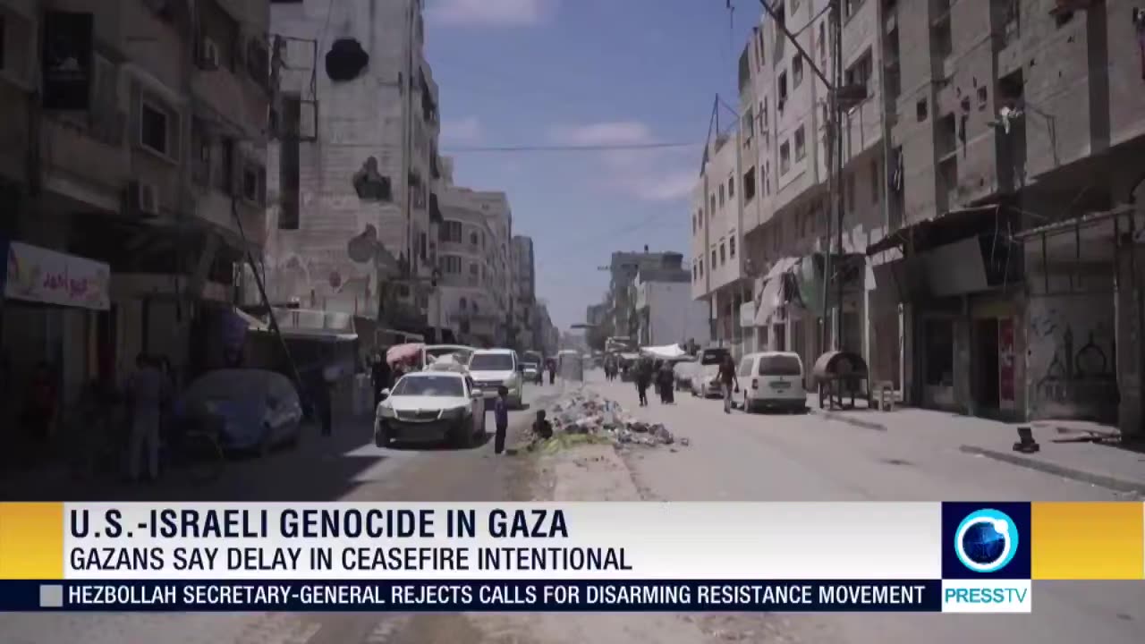 After nearly 21 months of war, Palestinians are facing nothing but unending airstrikes