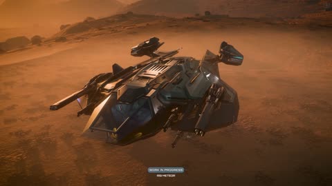 Star Citizen Behind the Ships RSI Meteor