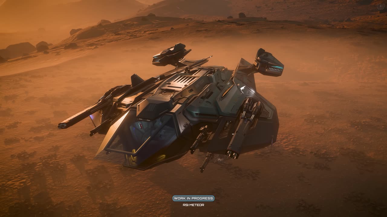 Star Citizen Behind the Ships RSI Meteor