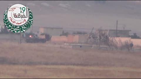 Syrian War in S. Aleppo, HJ-8 vs T-62 got hit 2013.08.30
