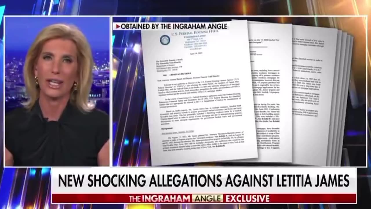 NY AG Letitia James Accused of Mortgage Fraud in DOJ Criminal Referral