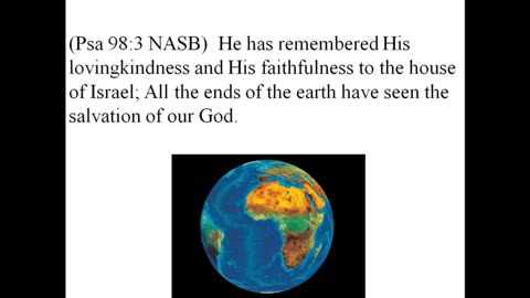 Psalms 97 – 101 – What is His footstool? 2023