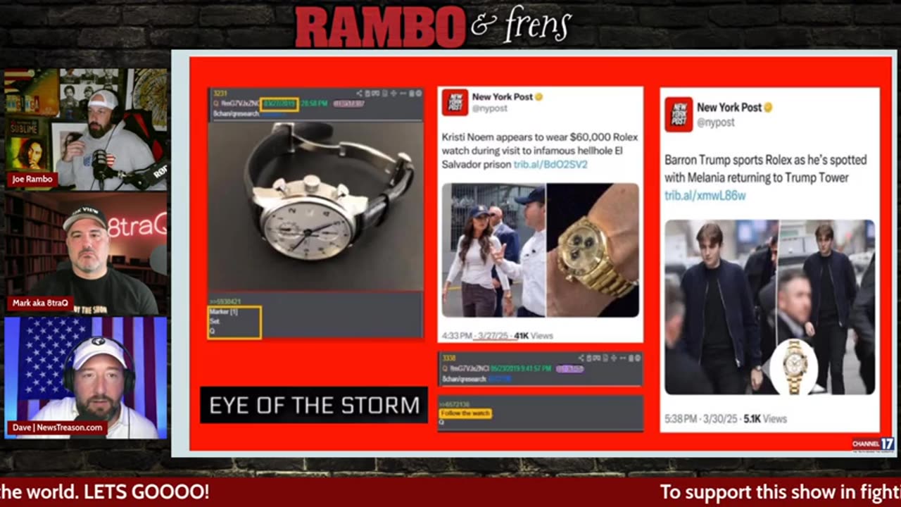 DECLAS With Rambo & Dave JFK Files Hearing, Protests & Tariffs in The Crosshairs 2pm EDT 4-1-25