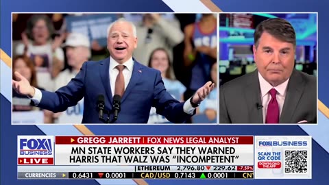Gregg Jarrett Explains Why Walz Let MN Taxpayers Get Fleeced Out Of $100 Billion