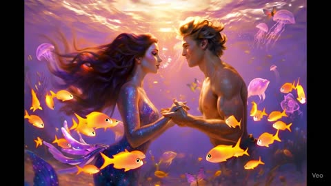 “Celestial Embrace Beneath the Sea”