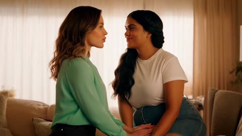 Sofia & Lina: Lesbian Love Ignites on the Streets"